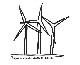 Logo des Bürgerwindparks Albersdorf